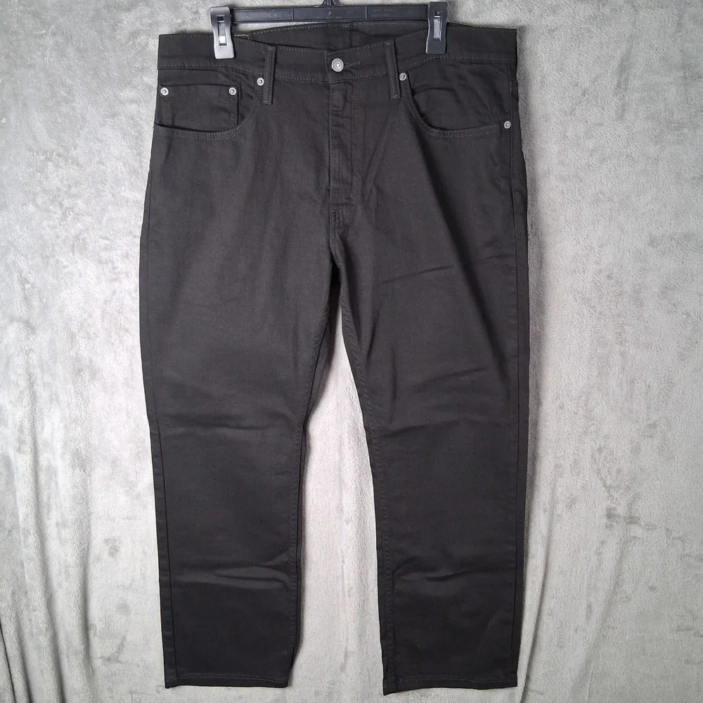 Levis 559 Relaxed Straight Jeans Mens 36x30 Black Denim Pants Classic Fit NWOT
